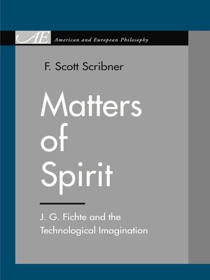cover image of Matters of Spirit